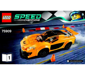 LEGO McLaren P1 75909 Ohjeet