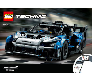 LEGO McLaren Senna GTR Set 42123 Instructions