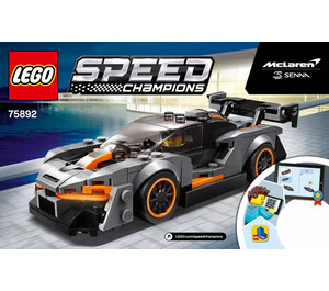 LEGO McLaren Senna 75892 Instructies