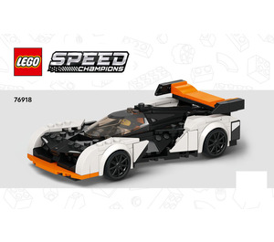 LEGO McLaren Solus GT & McLaren F1 LM 76918 Instruktioner