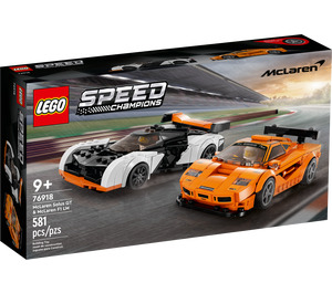 LEGO McLaren Solus GT & McLaren F1 LM 76918 Packaging