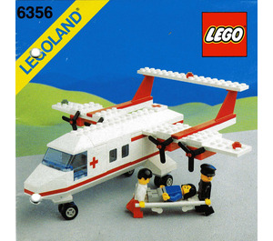 LEGO Med-Star Rescue Plane Set 6356 Instructions