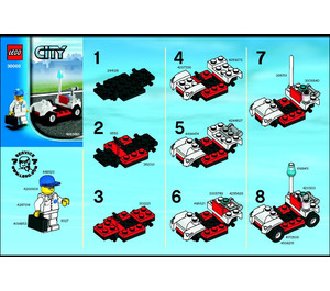 LEGO Medic's Car Set 30000 Instructions