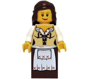 LEGO Medieval Maid minifiguur
