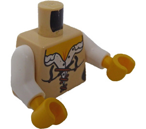 LEGO Middelalderlig Maid Torso (973 / 76382)