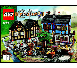 LEGO Medieval Market Village Set 10193 Instructions