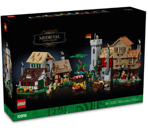 LEGO Medieval Town Vierkant 10332 Packaging