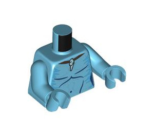 LEGO Medium Azure Ao'nung Minifig Torso (973 / 76382)