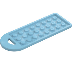 LEGO Medium Azure Baggage Tag 3 x 8 (79996)