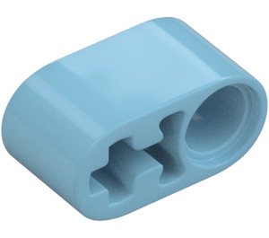 LEGO Medium Azure Beam 2 with Axle Hole and Pin Hole (40147 / 74695)