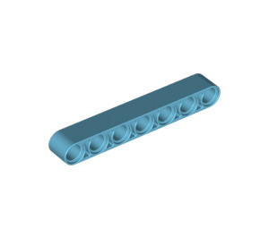 LEGO Medium azuurblauw Balk 7 (32524)