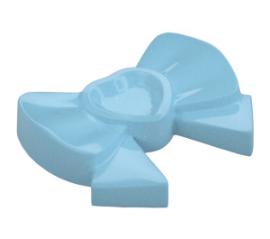 LEGO Medium Azure Bow with Heart and Ribbon (11618)