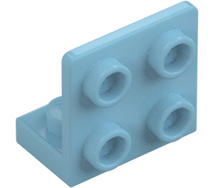 LEGO Medium Azure Bracket 1 x 2 - 2 x 2 Up (99207)