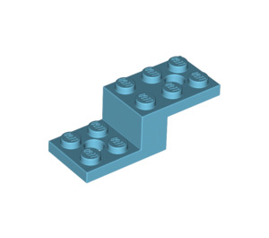LEGO Azure moyen Support 2 x 5 x 1.3 avec des trous (11215 / 79180)