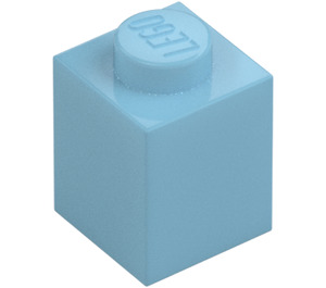 LEGO Medium Azure Brick 1 x 1 (3005 / 30071)