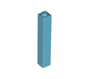 LEGO Azure moyen Brique 1 x 1 x 5 avec un tenon plein (2453)