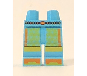 LEGO Medium Azure Carnival Dancer Legs (3815)