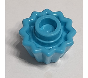 LEGO Medium Azure Cupcake Liner with Indented Top