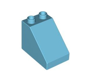 LEGO Medium Azure Duplo Slope 1 x 3 x 2 (63871 / 64153)