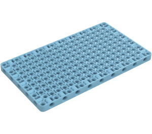 LEGO Medium azuurblauw Plat Paneel 11 x 19 (39369)