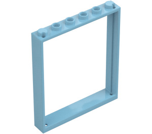 LEGO Medium Azure Ramme 1 x 6 x 6 (42205)