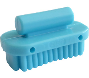 LEGO Medium azuurblauw Grooming Brush (92355)