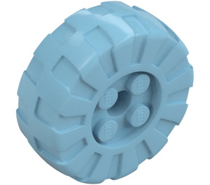 LEGO Medium Azure Hard Plastic Wheel Ø36 (3486)