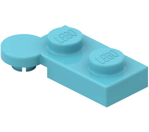 LEGO Azure Moyen Charnière assiette 1 x 4 Haut (2430)