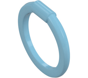 LEGO Celeste medio Hoop con Grip (35485)