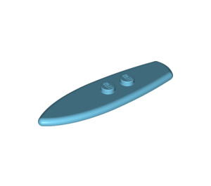 LEGO Azure moyen Minifigure Planche de bodyboard (17947 / 90397)