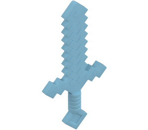 LEGO Medium Azure Pixelated Minecraft Sword (18787)