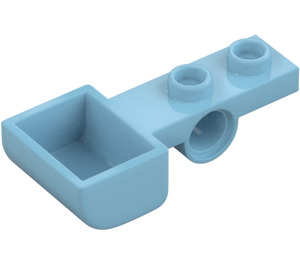 LEGO Medium Azure Plate 1 x 2 with Hole and Bucket (88289)