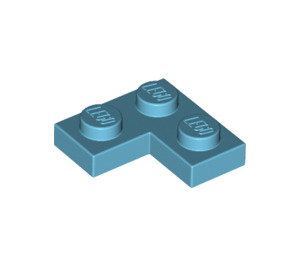 LEGO Medium Azure Plate 2 x 2 Corner (2420)
