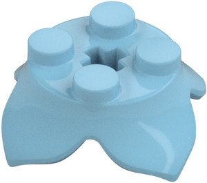 LEGO Medium Azure Plate 2 x 2 with 4 Petals (15469)