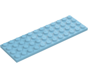 LEGO Średni Azure Talerz 4 x 12 (3029)