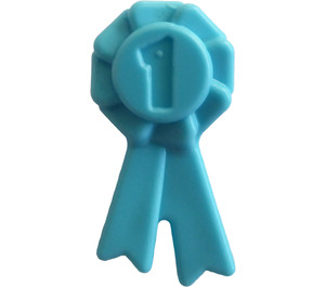 LEGO Średni Azure Rosette Ribbon No. 1 (92355)