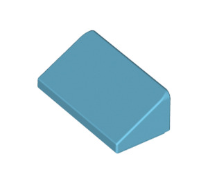 LEGO Medium Azure Slope 1 x 2 (31°) (85984)