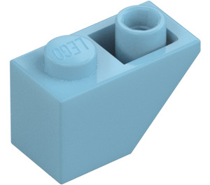 LEGO Medium Azure Slope 1 x 2 (45°) Inverted (3665)