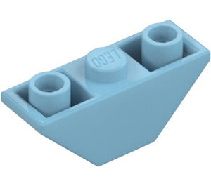 LEGO Medium azuurblauw Helling 1 x 3 (45°) Omgekeerd Dubbele (2341 / 18759)