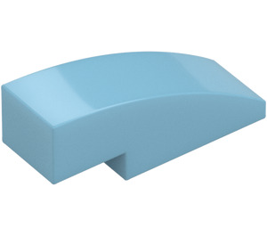 LEGO Medium Azure Slope 1 x 3 Curved (50950)