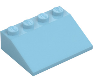 LEGO Azzurro medio Pendenza 3 x 4 (25°) (3016 / 3297)