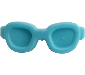 LEGO Mittleres Azure Sonnenbrille - Oval (93080)