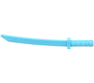 LEGO Mittleres Azure Schwert mit Square Guard (Shamshir) (30173)
