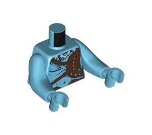 LEGO Mittleres Azur Tonowari Minifigur Torso (973 / 99114)