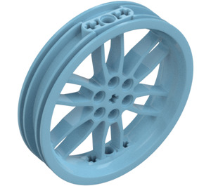 LEGO Medium Azure Wheel Rim Ø75 x 17 (52051 / 88517)