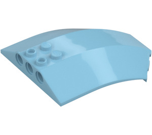 LEGO Medium Azure Windscreen 6 x 8 x 2 Curved (40995 / 41751)