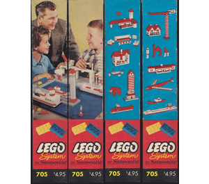 LEGO Medium Basic Set (tall Boîte) 705-3