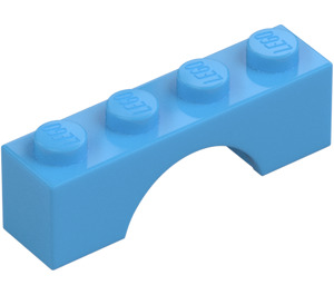 LEGO Medium blauw Boog 1 x 4 (3659)