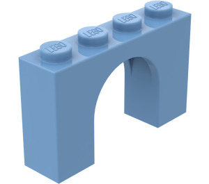 LEGO Medium Blue Arch 1 x 4 x 2 (6182)
