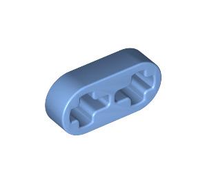 LEGO Medium Blue Beam 2 x 0.5 with Axle Holes (41677 / 44862)
